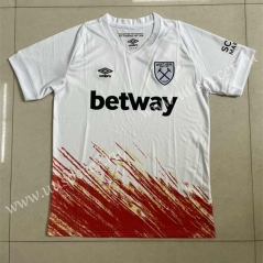 2023-24 West Ham United 2nd Away White Thailand Soccer Jersey AAA -809