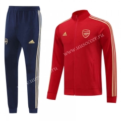 2023-24  Arsenal Red Thailand Soccer Jacket Uniform-LH