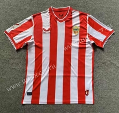 23-24  UD Almería  Home Red&White Thailand Soccer Jersey AAA-512