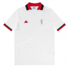 Retro Version89-90 AC Milan Away White  Thailand Soccer Jersey AAA-7505