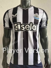 Player Version 2023-24  Newcastle United Home White&Black  Thailand Soccer Jersey AAA-518