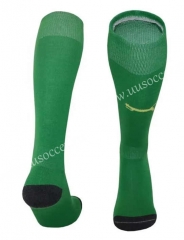 2023-24 Manchester City Goalkeeper Dark Green  kids Soccer Socks