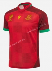 2023 World Cup Portugal Red Training Thailand Rugby Jersey