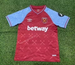 2023-24 West Ham United  Home Red Thailand Soccer Jersey AAA