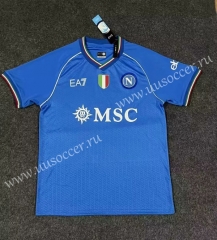 2023-24 Napoli Home  Blue Thailand  Soccer Jersey