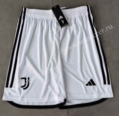 2023-24 Juventus Away White Thailand Soccer Shorts