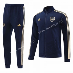 2023-24  Arsenal Royal Blue Thailand Soccer Jacket Uniform-LH