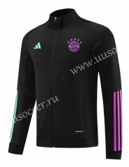 2023-24 Bayern München Black Soccer Jacket -LH