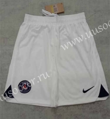 2023-24  Paris SG Away White Thailand Soccer Shorts-2886