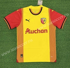 （s-4xl）2023-24  RC Lens Home Yellow  Thailand Soccer Jersey AAA-403