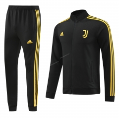 2023-24 Juventus FC Black Thailand Soccer Jacket Uniform-LH