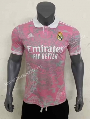 2023-24   Real Madrid Pink Thailand Soccer Jersey AAA-416