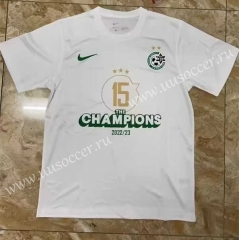 2023-24 champion edition  Maccabi Haifa White  Thailand Soccer Jersey-2390
