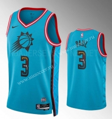 2023 City Edition Limited NBA Phoenix Suns Blue #3 Jersey-SN