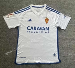 2023-24 Real Zaragoza  Home White  Thailand Soccer Jersey-512