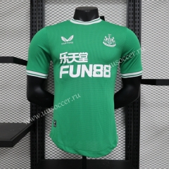 Player Version 2023-24  Newcastle United Away Green  Thailand Soccer Jersey AAA