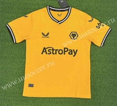 （s-4xl）2023-24 Wolverhampton Wanderers  Home Yellow  Thailand Soccer Jersey AAA-403