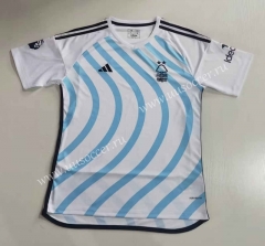 （s-4xl）2023-24 Nottingham Forest Away Blue&White Thailand Soccer Jersey AAA-7T