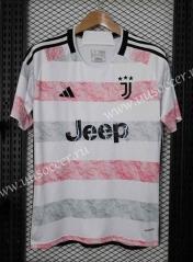 （s-4xl）2023-24  Juventus  Away White Thailand Soccer Jersey AAA-888