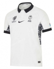 2023 World Cup Fiji Home White Training Thailand Rugby Jersey