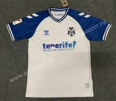 2023-24 Club Deportivo Tenerife Home White  Thailand Soccer Jersey AAA-GB