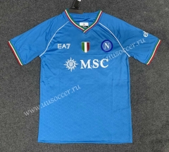 (s-3xl)2023-24 Napoli Home  Blue Thailand  Soccer Jersey-GB