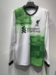 2023-24 Liverpool Away White&Green LS Thailand Soccer AAA-422