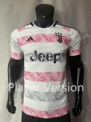 Player version 2023-24  Juventus  Away White Thailand Soccer Jersey AAA-4691