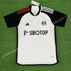 （s-4xl）2023-24  Fulham Home White Thailand Soccer Jersey AAA-403