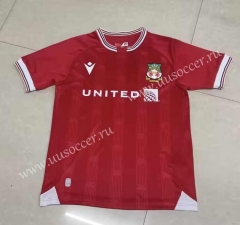 2023-24 Wrexham  Home Red Thailand Soccer Jersey AAA-0009