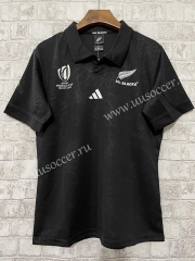 2023-24 World Cup New Zealand Black Thailand Rugby Shirts