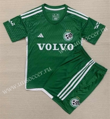 2023-24 Maccabi Tel Aviv  Home Green  Soccer Uniform-AY
