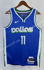2023 City Version NBA Dallas Mavericks Blue  #11 Jersey-311