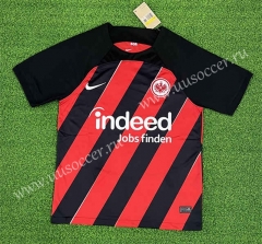 （s-4xl）2023-24 Eintracht Frankfurt Home Black&Red Thailand Soccer Jersey AAA-403
