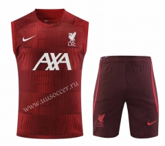 2023-24  Liverpool Red Thailand Vest Soccer  Uniform-418