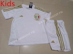 2023-24 Commemorative Edition  Italy White Kids/Youth Soccer Uniform-507