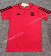 2023-24 Flamengo Red Thailand Polo -817