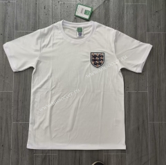 1996 Retro Version England Home White Thailand Soccer Jersey AAA