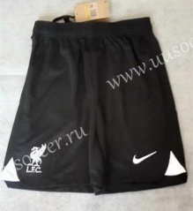 2023-24 Liverpool Away Black Thailand Soccer Shorts-2886