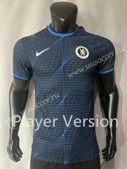 Player version  2023-24 Chelsea  Away Royal Blue  Thailand Soccer Jersey AAA-4691