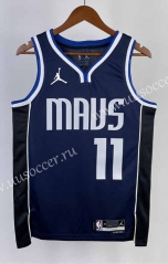 2023 Fly Version NBA Dallas Mavericks Blue  #11 Jersey-311