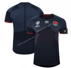 (s-5xl)2023-24 England Royal Blue Rugby Jersey