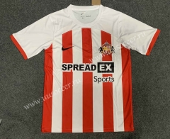 2023-24 Sunderland AFC Home Red&White  Thailand Soccer Jersey AAA-GB