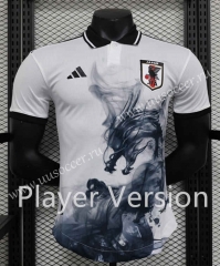 Player verison  2023-24 Japan White&Grey  Thailand Soccer jersey AAA-888