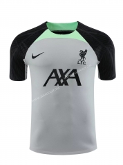 2023-24  Liverpool Grey Thailand Soccer Jersey AAA-418