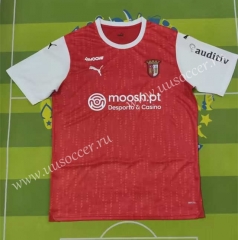 2023-24 Sporting Clube de Braga Home Red  Thailand Soccer Jersey AAA-HR