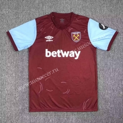 Correct Version 2023-24 West Ham United  Home Red Thailand Soccer Jersey AAA-417