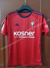 2023-24  Club Atlético Osasuna Home Red Thailand Soccer Jersey AAA-7T