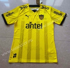 2023-24 CA Peñarol Away Yellow  Thailand Soccer Jersey AAA-709