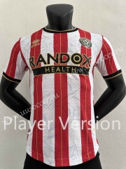 Player version 2023-24 Sheffield Home Red&White Thailand Soccer Jersey AAA-2016